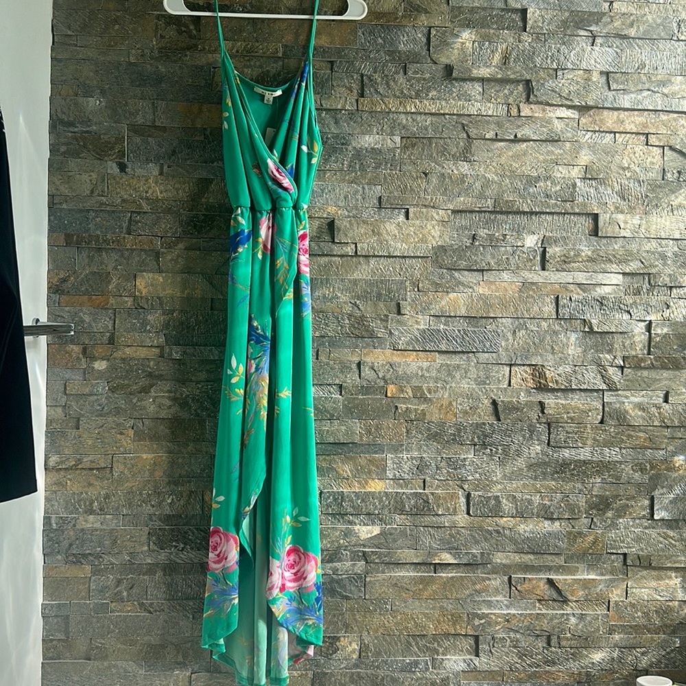 💖Francescas Collection Jade Green Floral Dress NWT Size Medium